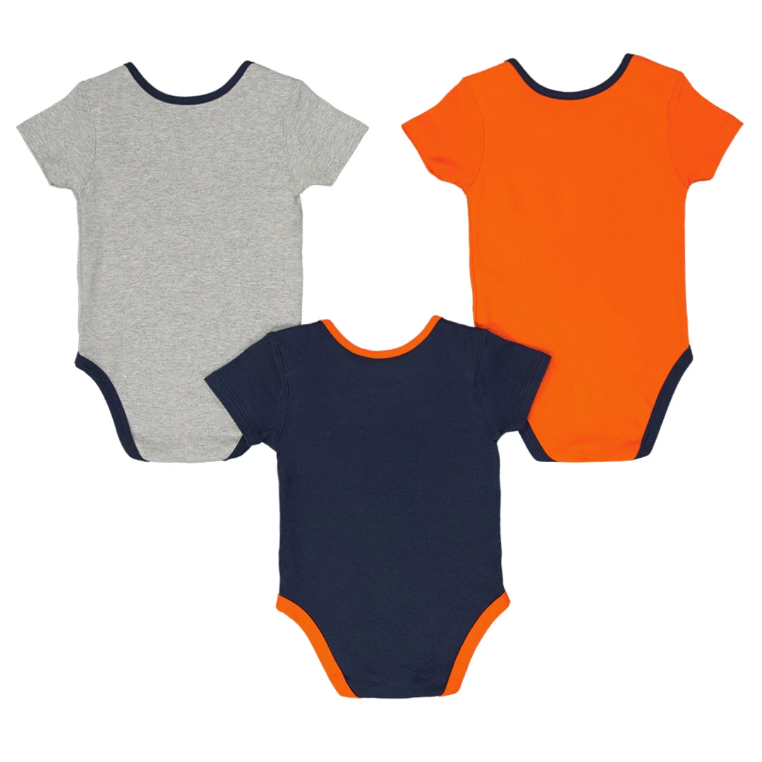 Outerstuff NFL - Kids' (Infant) Chicago Bears Champ 3 Piece Creeper Set (HK1I1FBAS BRS) 4 Outerstuff NFL - Kids' (Infant) Chicago Bears Champ 3 Piece Creeper Set (HK1I1FBAS BRS) - Image 2