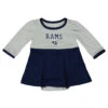 Outerstuff NFL - Kids' (Infant) Los Angeles Rams Cheer Dress (KW12AUM 37) -SVP Sports Sale NFL Kids Infant LosAngelesRamsCheerDress KW12AUM37 01
