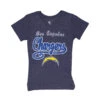 Outerstuff NFL - Girls' Los Angeles Chargers V-Neck T-Shirt (KT17C9X 54) -SVP Sports Sale NFL Kids LosAngelesChargersV NeckTee KT17C9X54 01