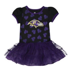 Outerstuff NFL - Girls' Baltimore Ravens Tutu Dress (K15J0D 24)