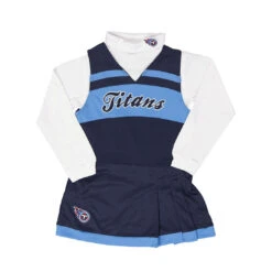Outerstuff NFL - Girls' Tennessee Titans Jumper/Turtleneck Set (K15RHF 23)
