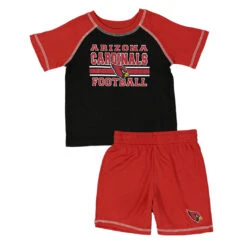 Outerstuff NFL - Kids' (Toddler) Arizona Cardinals Short Sleeve/Short Set (KK14BXI 19)