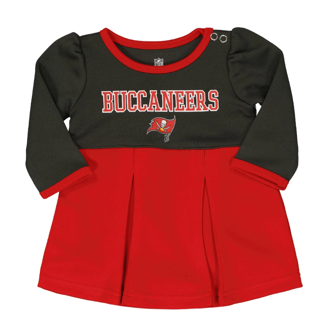 Outerstuff NFL - Kids' (Infant) Tampa Bay Buccaneers Cheer Dress (KW12AUM 18) 3 Outerstuff NFL - Kids' (Infant) Tampa Bay Buccaneers Cheer Dress (KW12AUM 18)