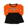 Outerstuff NFL - Kids' (Infant) Bengals Cheer Dress (KW12AUM 25) -SVP Sports Sale NFL ToddlersBengalsCheerDress KW12AUM25 01