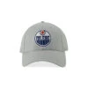 NHL - Men's Edmonton Oilers Flat Logo Hat (NHXX2KSMHDCC1PB 02GRY)