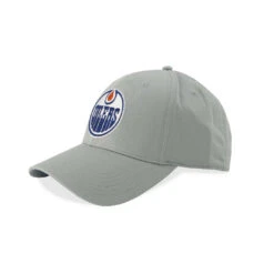 NHL - Men's Edmonton Oilers Flat Logo Hat (NHXX2KSMHDCC1PB 02GRY) -SVP Sports Sale NHL Edmonton Oilers Flat Logo Cap NHXX2KSMHDCC1PB 02GRY 03 b86d6fa0 0991 4657 8859 431de30ca302
