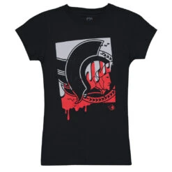 Outerstuff NHL - Girls' (Junior) Ottawa Senators Candy Drip Short Sleeve T-Shirt (HK5G6BC7EH14 SEN)