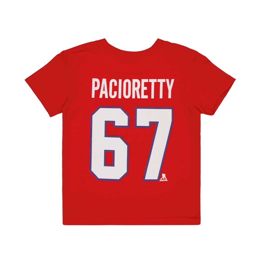 Outerstuff NHL - Kids' Montreal Canadiens Pacioretty Short Sleeve T-Shirt (HK5B3BBK9H01 CNDMP) 4 Outerstuff NHL - Kids' Montreal Canadiens Pacioretty Short Sleeve T-Shirt (HK5B3BBK9H01 CNDMP) - Image 2