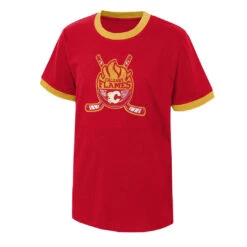 Outerstuff NHL - Kids' (Junior) Calgary Flames Ice City T-Shirt (HK5B7HDLK FLM)