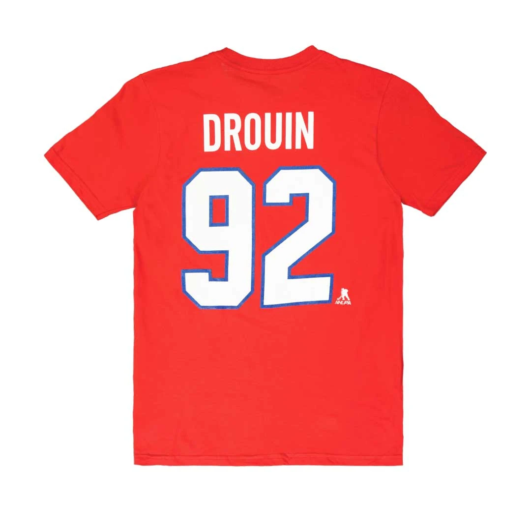 Outerstuff NHL -Kids' (Junior) Montreal Canadiens Drouin T-Shirt (HK5B7HAABH01 CNDJD-REDNVY) 4 Outerstuff NHL -Kids' (Junior) Montreal Canadiens Drouin T-Shirt (HK5B7HAABH01 CNDJD-REDNVY) - Image 2