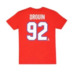 Outerstuff NHL - Kids' (Junior) Montreal Canadiens Jonathan Drouin T-Shirt (HK5B7HAABH01 CNDJD-REDRYL) -SVP Sports Sale NHL Kids Junior Montreal Canadiens Jonathan Drouin Tee HK5B7HAABH01 CNDJD REDRYL 2