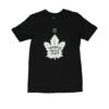Outerstuff NHL - Girls' (Junior) Toronto Maple Leafs Logo T-Shirt (HK5B7HA6GH01 MAP-BLKWHT) 1 Outerstuff NHL - Girls' (Junior) Toronto Maple Leafs Logo T-Shirt (HK5B7HA6GH01 MAP-BLKWHT) -SVP Sports Sale NHL Kids Juniors Leafs 3rd Jersey Logo Tee HK5B7HA6GH01 MAP BLKWHT 01