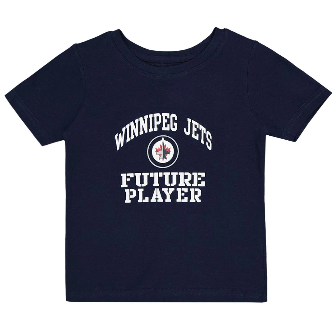 Outerstuff NHL - Kids' (Toddler & Infant) Winnipeg Jets Short Sleeve T-Shirt (HK5I2HC3WG399 WINN) 3 Outerstuff NHL - Kids' (Toddler & Infant) Winnipeg Jets Short Sleeve T-Shirt (HK5I2HC3WG399 WINN)