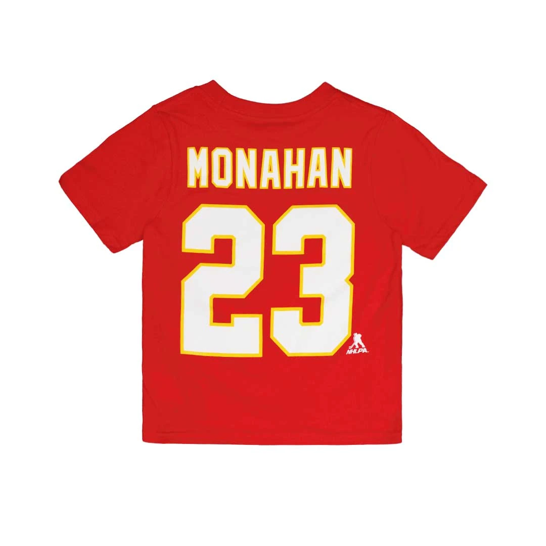 Outerstuff NHL - Kids' (Toddler) Calgary Flames Monahan T-Shirt (HK5T1HAABF20H01 FLMSM) 4 Outerstuff NHL - Kids' (Toddler) Calgary Flames Monahan T-Shirt (HK5T1HAABF20H01 FLMSM) - Image 2