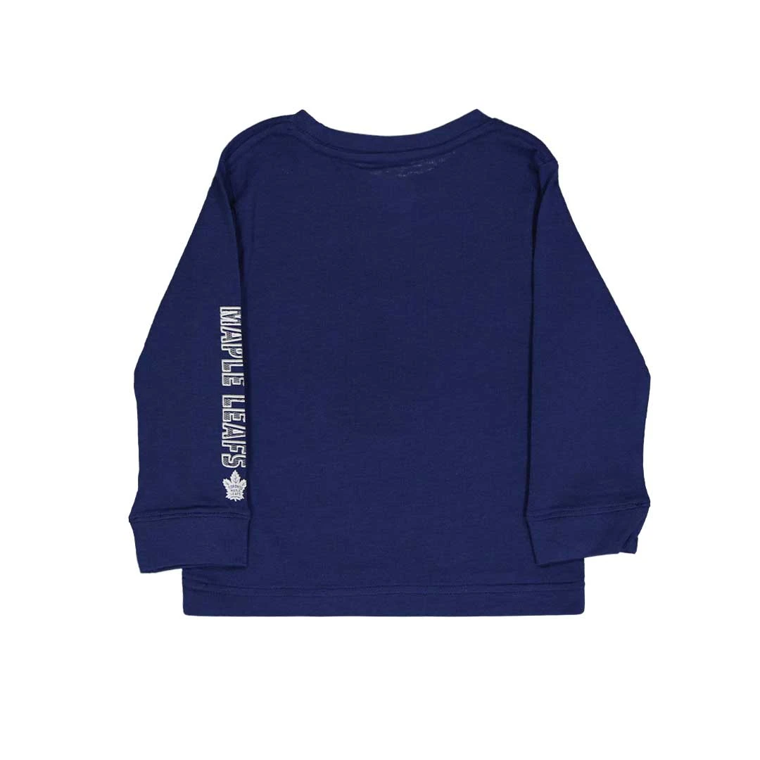 Outerstuff NHL - Kids' (Infant & Toddler) Toronto Maple Leafs Long Sleeve T-Shirt (HK5I2HC9P MAP) 4 Outerstuff NHL - Kids' (Infant & Toddler) Toronto Maple Leafs Long Sleeve T-Shirt (HK5I2HC9P MAP) - Image 2