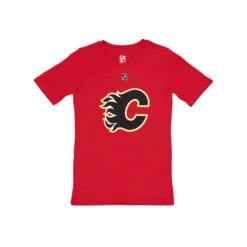 Outerstuff NHL - Kids' (Junior) Calgary Flames Johnny Gaudreau T-Shirt (HK5B7HAABH01 FLMJG)