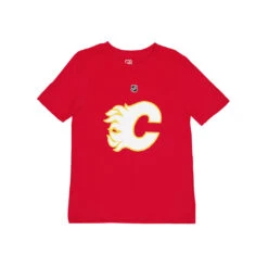 Outerstuff NHL - Kids' (Junior) Calgary Flames Johnny Gaudreau T-Shirt (HK5B7HAADH01 FLMJG)