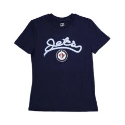Outerstuff NHL - Girls' (Junior) Winnipeg Jets Script T-Shirt (HK5G6HBJ8H14 WNP)