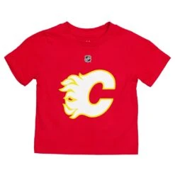 Outerstuff NHL - Kids' (Toddler) Calgary Flames Johnny Gaudreau T-Shirt (HK5T1HAADH01 FLMJG)