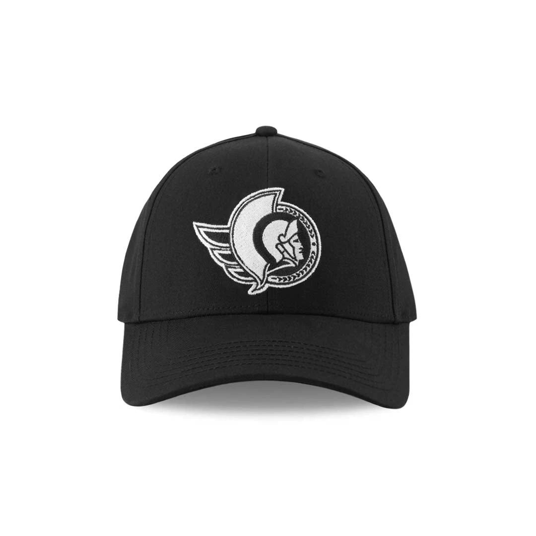 NHL - Men's Ottawa Senators Flat Logo Hat (NHXX2KXMHDCC1PB 00BLK) 3 NHL - Men's Ottawa Senators Flat Logo Hat (NHXX2KXMHDCC1PB 00BLK)