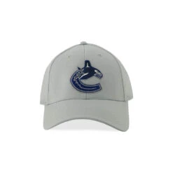 NHL - Men's Vancouver Canucks Flat Logo Hat (NHXX2KPMHDCC1PB 02GRY)