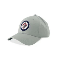 NHL - Men's Winnipeg Jets Flat Logo Hat (NHXX2KTMHDCC1PB 02GRY) -SVP Sports Sale NHL Winnipeg Jets Flat Logo Cap NHXX2KTMHDCC1PB 02GRY 03