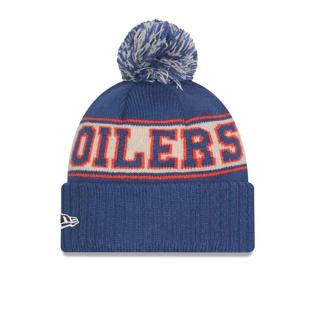 New Era - Edmonton Oilers Retro Knit Beanie (60652885) 4 New Era - Edmonton Oilers Retro Knit Beanie (60652885) - Image 2