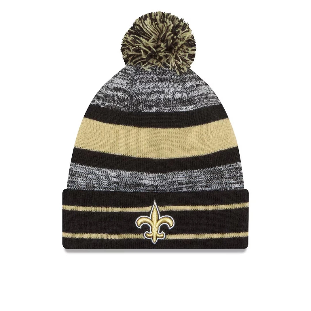 New Era - New Orleans Saints Cuff Pom Knit (11239795) 3 New Era - New Orleans Saints Cuff Pom Knit (11239795)