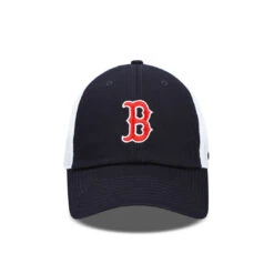 Nike MLB - Boston Red Sox Heritage86 Trucker Adjustable Hat (NK18 07V4 BQ KZ3)