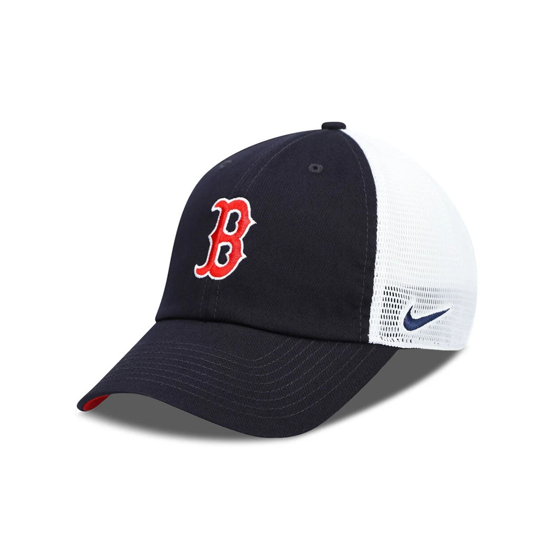 Nike MLB - Boston Red Sox Heritage86 Trucker Adjustable Hat (NK18 07V4 BQ KZ3) 4 Nike MLB - Boston Red Sox Heritage86 Trucker Adjustable Hat (NK18 07V4 BQ KZ3) - Image 2