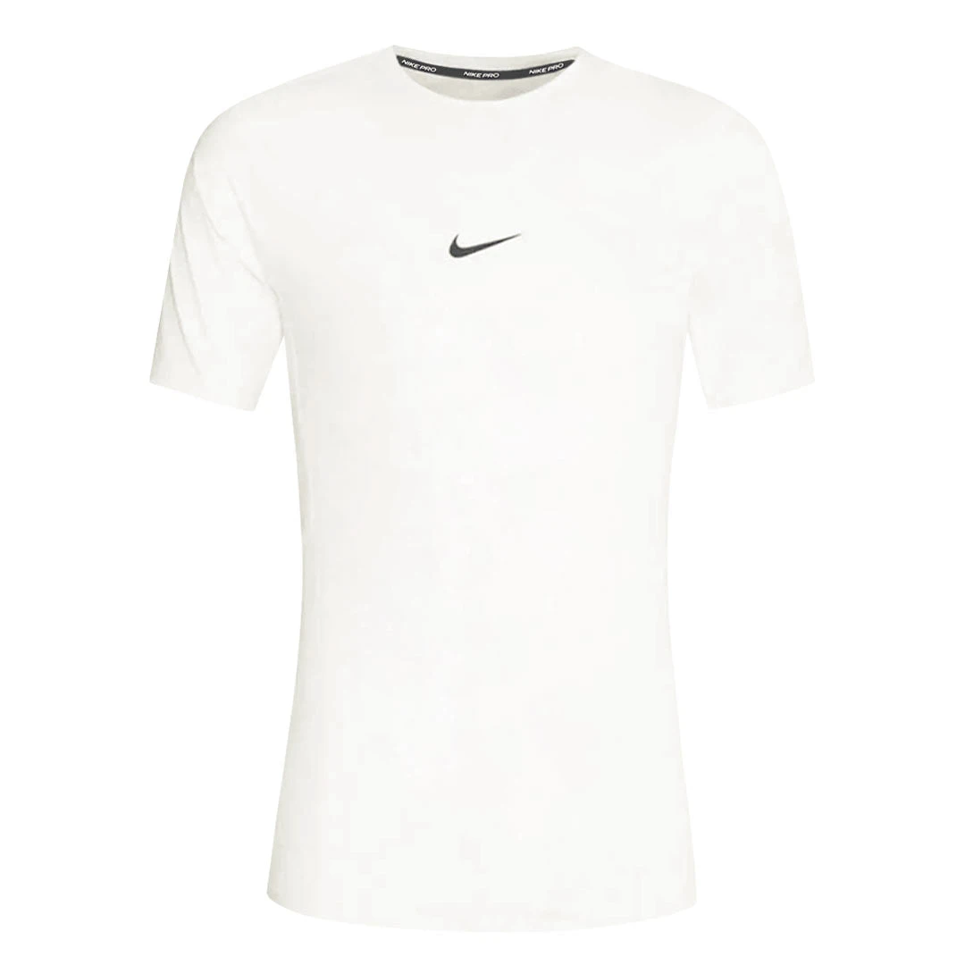 Nike Pro - Men's Dri-Fit Slim Short Sleeve T-Shirt (FB7932 100) 3 Nike Pro - Men's Dri-Fit Slim Short Sleeve T-Shirt (FB7932 100)