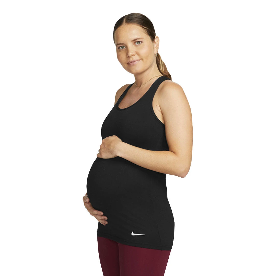 Nike - Women's Dri-Fit Tank Top (Maternity) (CQ9295 010) 4 Nike - Women's Dri-Fit Tank Top (Maternity) (CQ9295 010) - Image 2