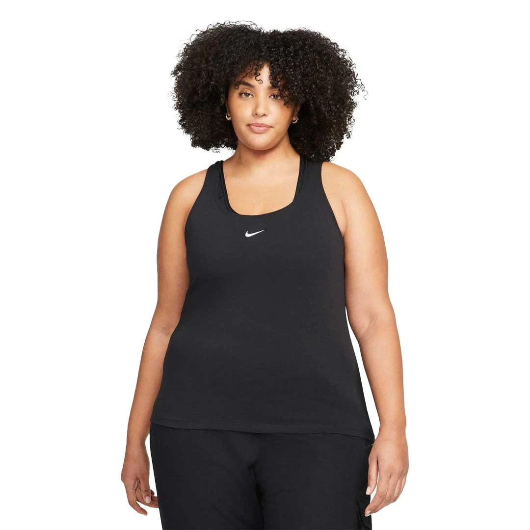 Nike - Women's NSW Cami Tank Top (Plus Size) (DM9282 010) 4 Nike - Women's NSW Cami Tank Top (Plus Size) (DM9282 010) - Image 2