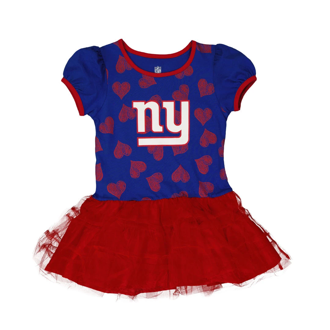 Outerstuff NFL - Girls' Giants Tutu Dress (K15J0D 02) 3 Outerstuff NFL - Girls' Giants Tutu Dress (K15J0D 02)