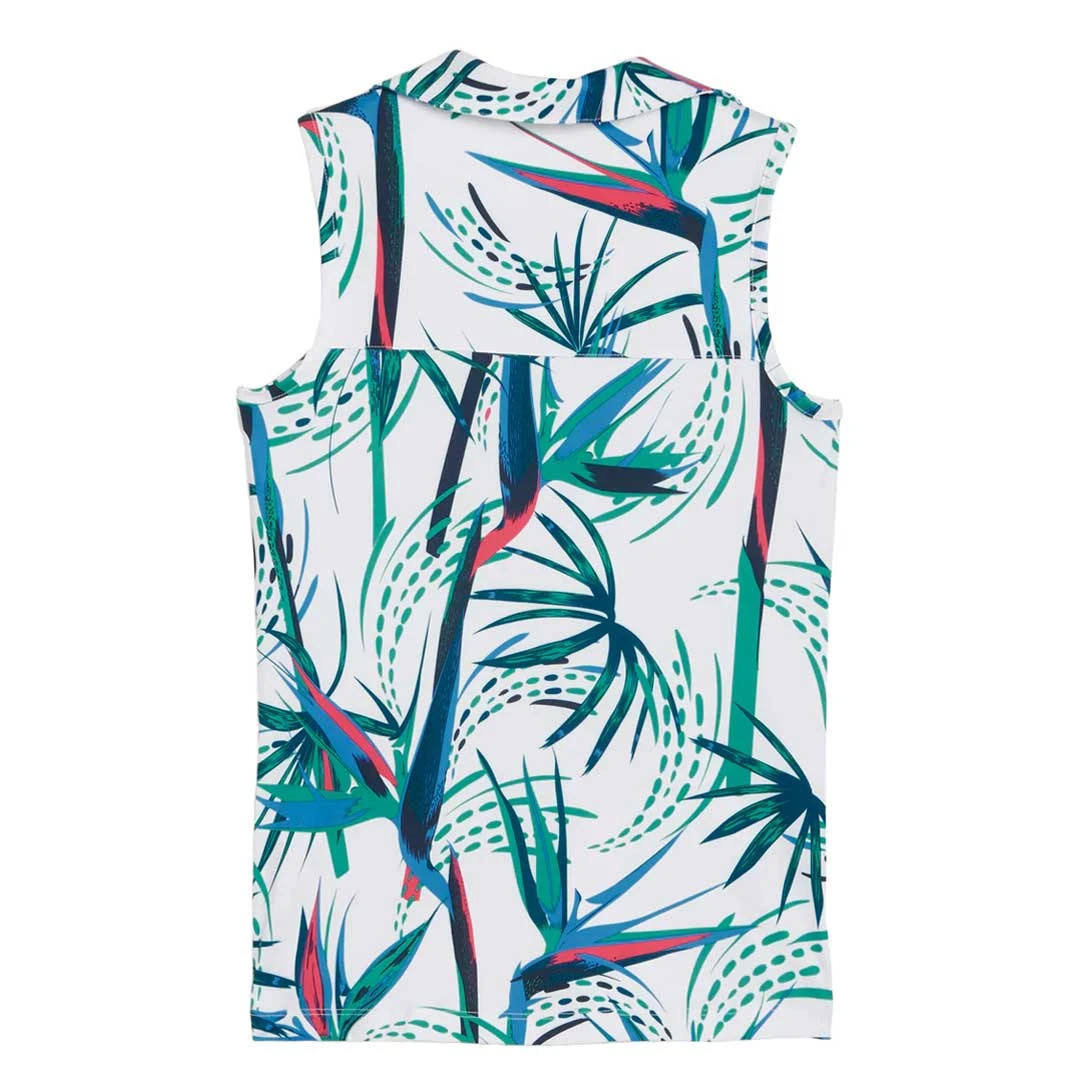 Puma - Girls' (Junior) Paradise Sleeveless Golf Polo (625958 01) 4 Puma - Girls' (Junior) Paradise Sleeveless Golf Polo (625958 01) - Image 2