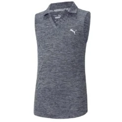 Puma - Girls' (Junior) Heather Polo (579314 15)