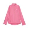 Puma - Girls' (Junior) Quarter Zip Pull Over Sweater (578141 12) -SVP Sports Sale Puma Girls Junior Quarter Zip Pull Over Top 578141 12 01