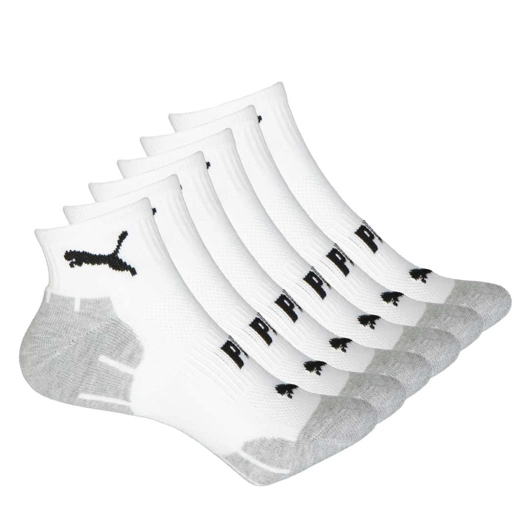 Puma - Kids' 6 Pack Low Cut Sock (P114469 111) 3 Puma - Kids' 6 Pack Low Cut Sock (P114469 111)