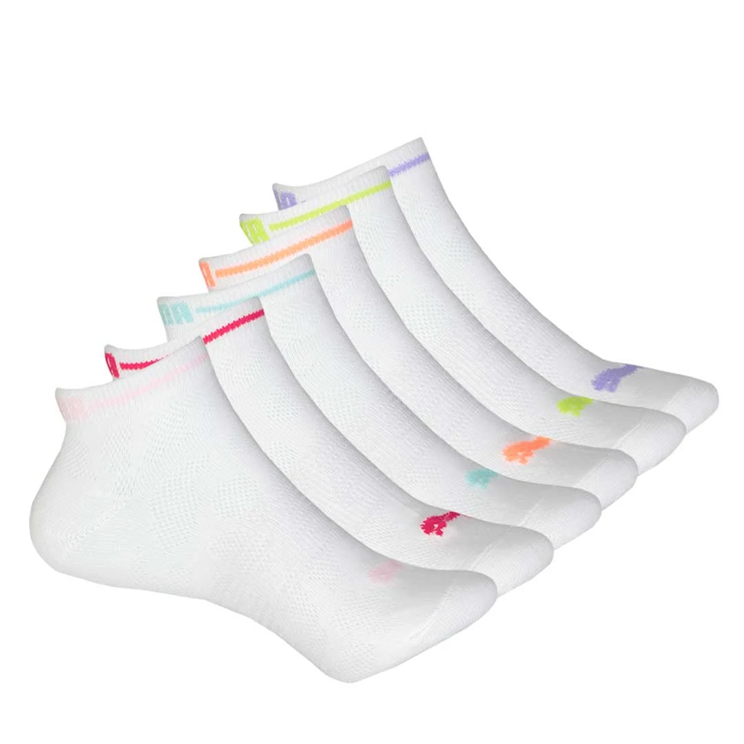 Puma - Kids' 6 Pack Low Cut Sock (P118279 110) 3 Puma - Kids' 6 Pack Low Cut Sock (P118279 110)