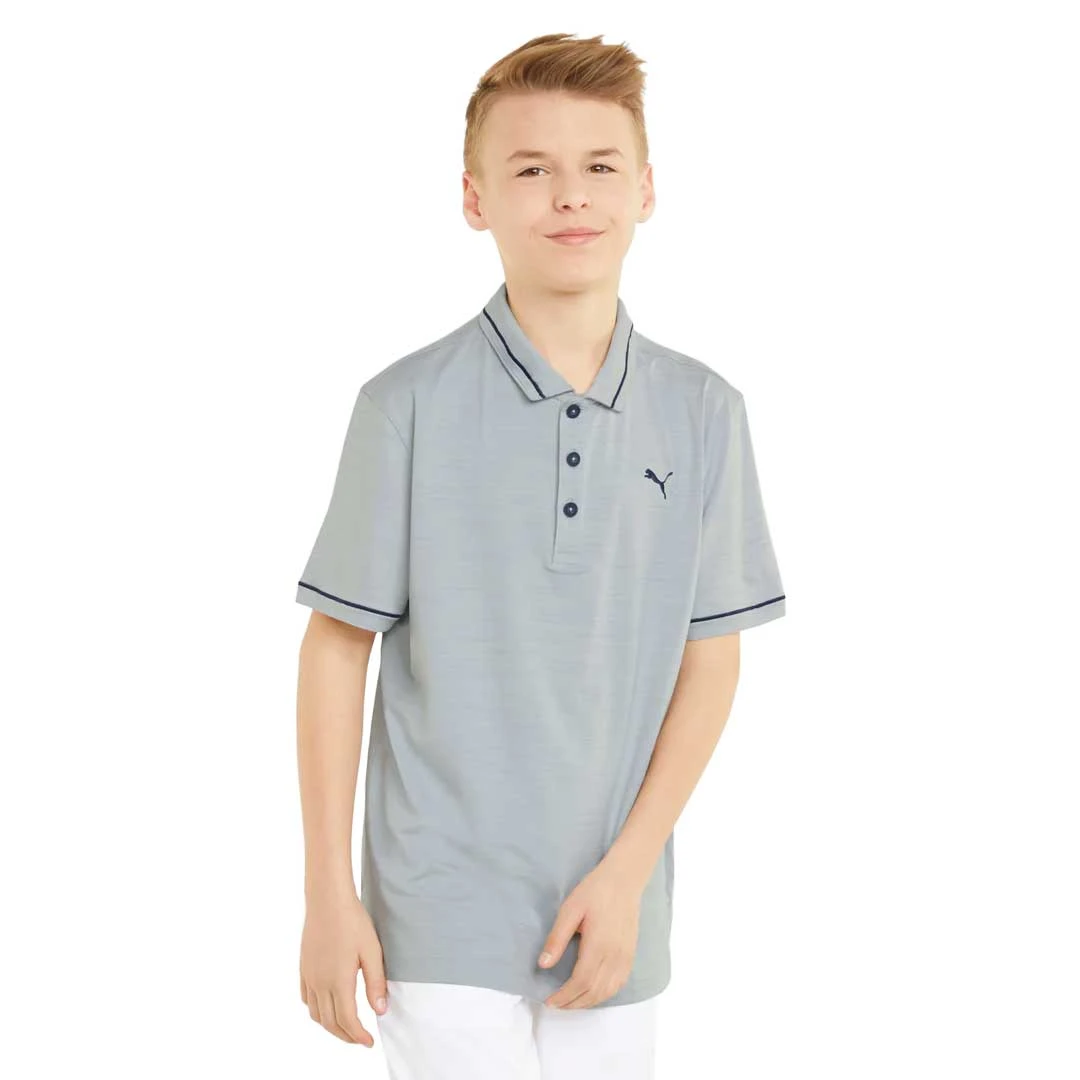 Puma - Kids' (Junior) Cloudspun Monarch Golf Polo (530669 02) 4 Puma - Kids' (Junior) Cloudspun Monarch Golf Polo (530669 02) - Image 2