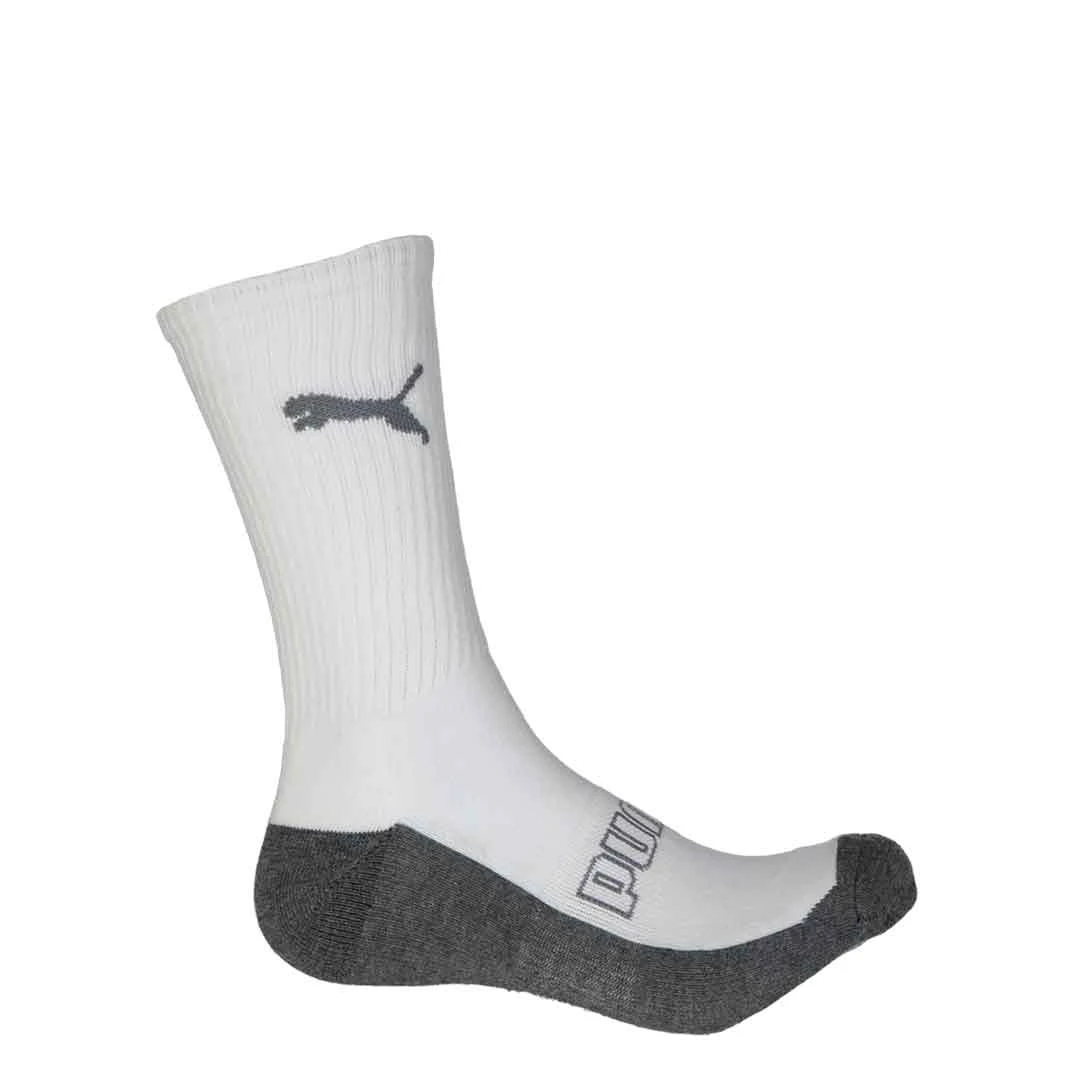 Puma - Men's 6 Pack Crew Socks (P115312C 037) 4 Puma - Men's 6 Pack Crew Socks (P115312C 037) - Image 2