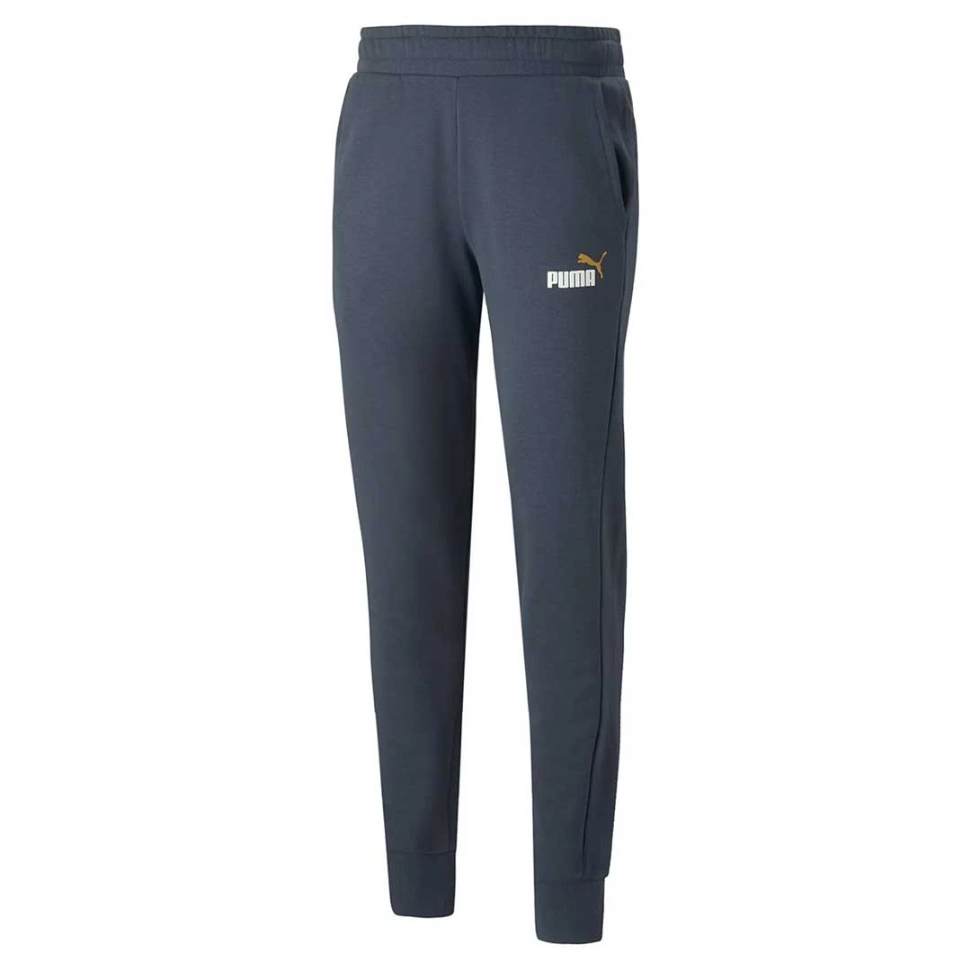 Puma - Men's Essentials+ 2 Colour Logo Pant (586768 15) 3 Puma - Men's Essentials+ 2 Colour Logo Pant (586768 15)