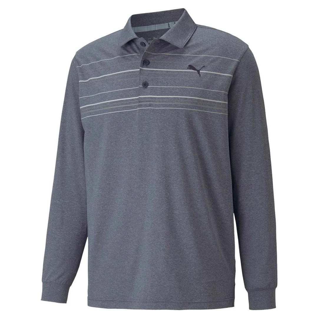 Puma - Men's Mattr Long Sleeves Polo (531719 02) 3 Puma - Men's Mattr Long Sleeves Polo (531719 02)