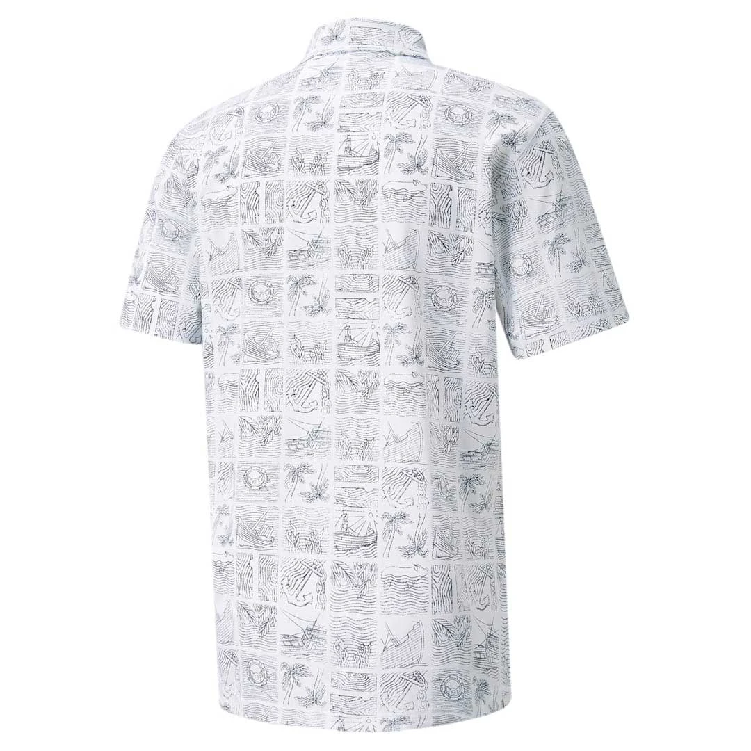 Puma - Men's Mattr Shipwrecked Button Down Shirt (533788 01) 4 Puma - Men's Mattr Shipwrecked Button Down Shirt (533788 01) - Image 2