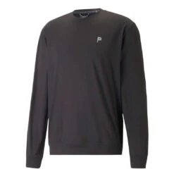Puma - Men's Puma X Palm Tree Crew Midweight Crewneck Golf Sweatshirt (539206 02)