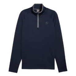 Puma - Men's Waffle Fleece 1/4 Zip Top (626982 02)