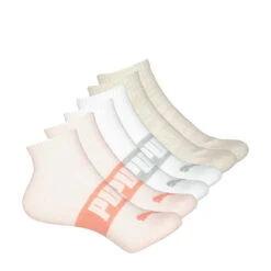 Puma - Women's 6 Pack 1/4 Crew Socks (P600690 275)