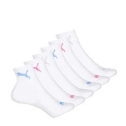 Puma - Women's 6 Pack 1/4 Crew Socks (P600839 108)