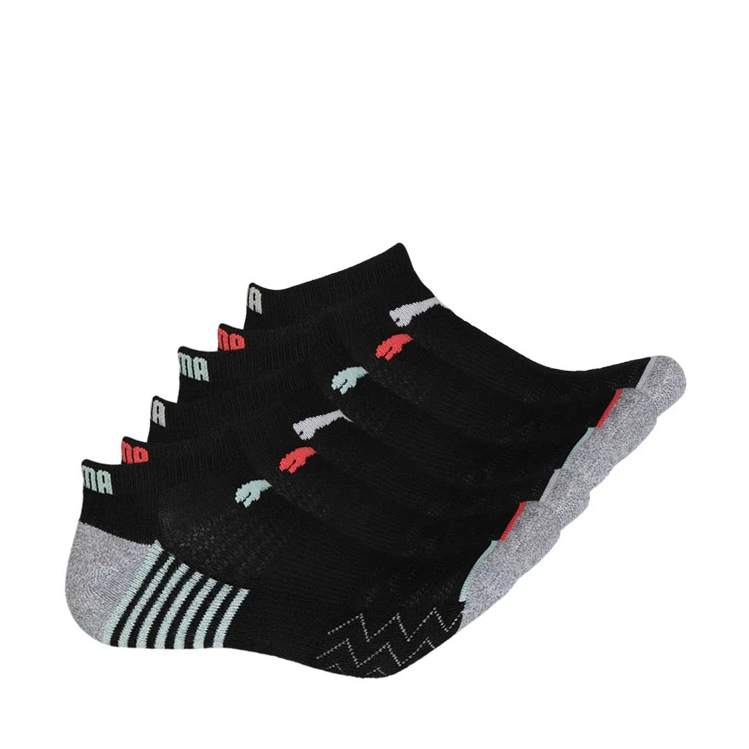Puma - Women's 6 Pack Low Cut Sock (P117823 018) 3 Puma - Women's 6 Pack Low Cut Sock (P117823 018)