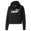 Puma - Women's Essentials Cropped Logo Hoodie (586869 01) -SVP Sports Sale Puma Women s Essentials Cropped Logo Hoodie 586869 01 01